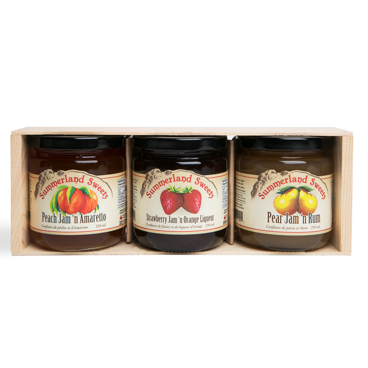 #7L Gift Package 3-250ml Liqueur Jam