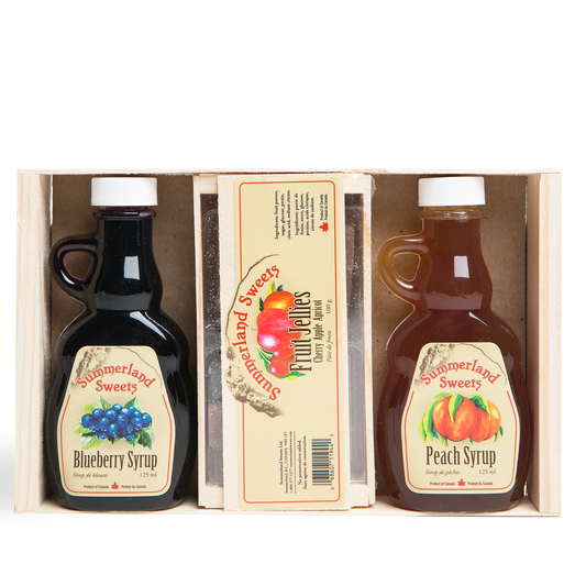 #16 Gift Package 2-125ml Syrup, 1-100g Candy