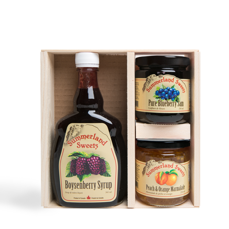 #11 Gift Package 1-341ml Syrup, 2 -250ml Jam