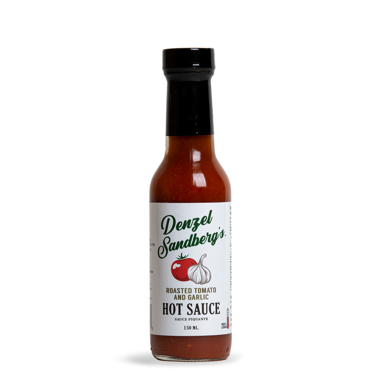 Denzel Sandberg's Roasted Tomato and Garlic Hot Sauce