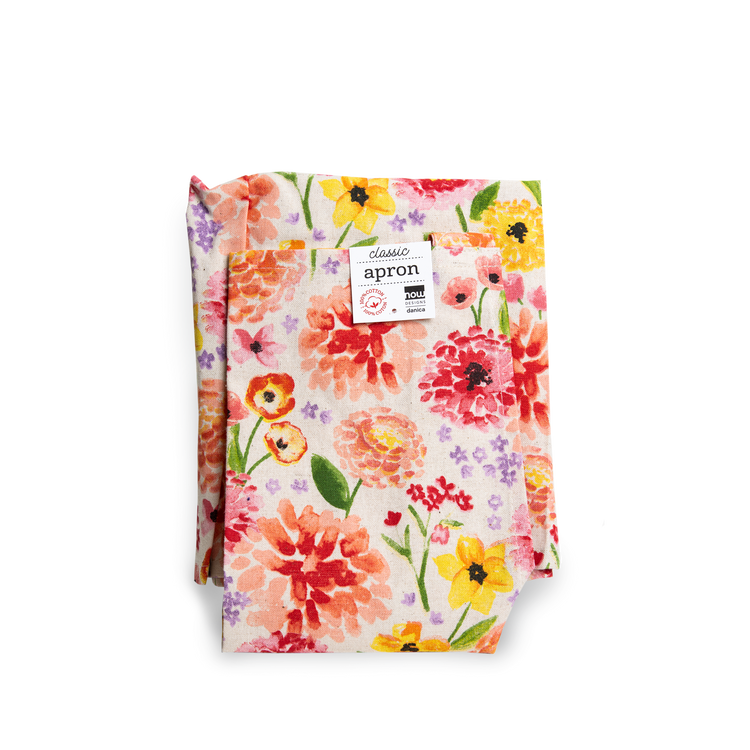 Classic Cottage Floral Apron