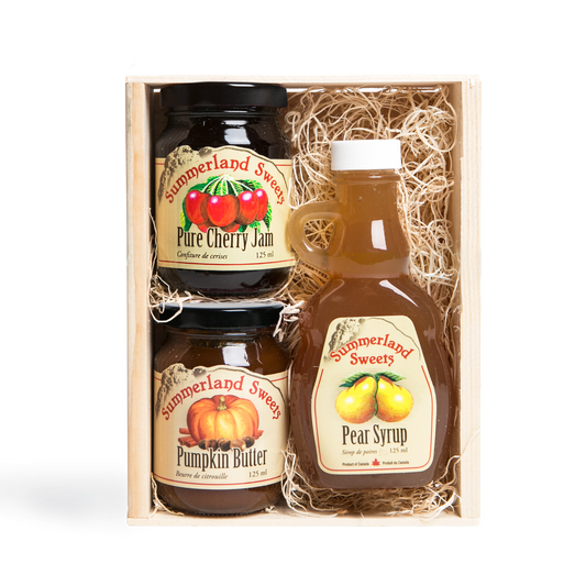 #5 Gift Package 1-125ml Syrup, 2-125ml Jam
