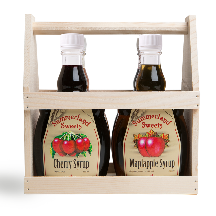 #23 Gift Package 4-341ml Syrup Crate