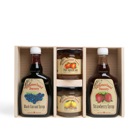 #12 Gift Package 2-341ml Syrup, 2-250ml Jam