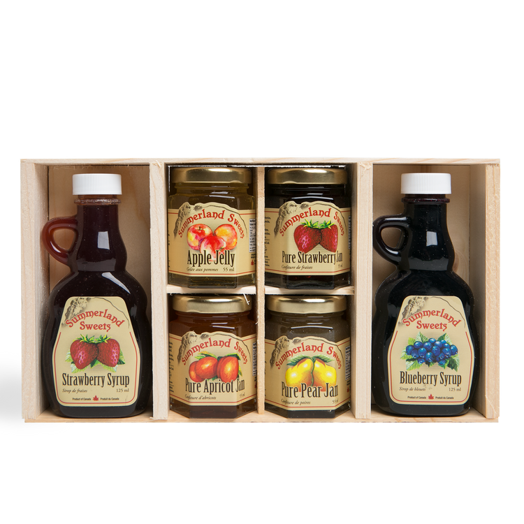 #3 Gift Package 2-125ml Syrup, 4-55ml Jam