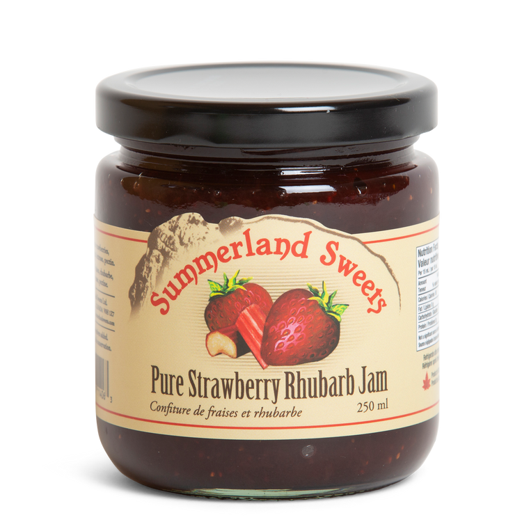 Pure Strawberry Rhubarb Jam