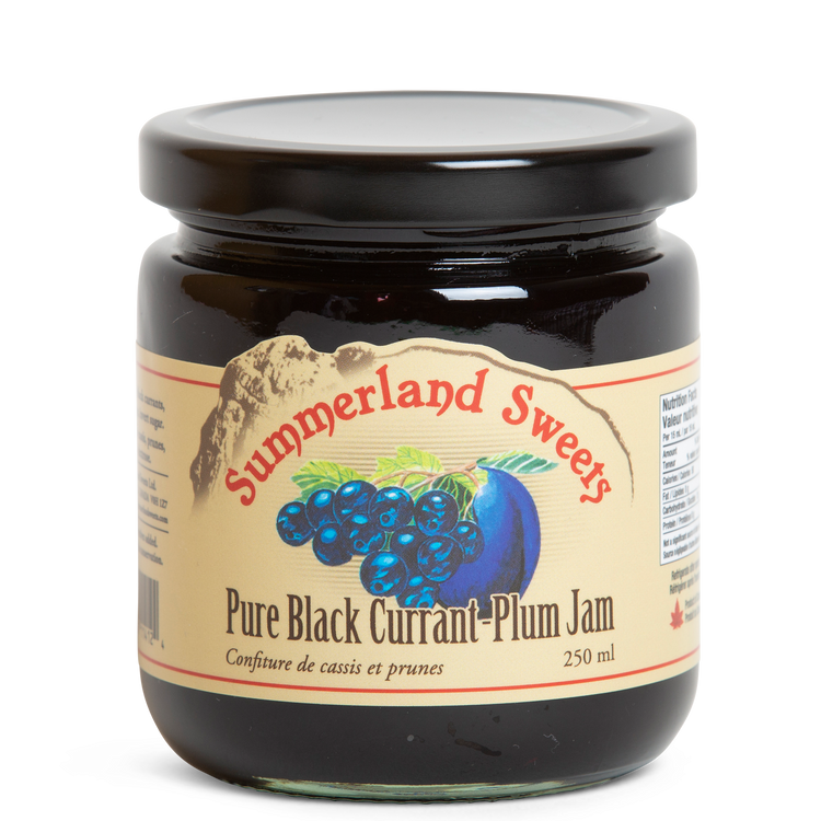 Pure Black Currant-Plum Jam