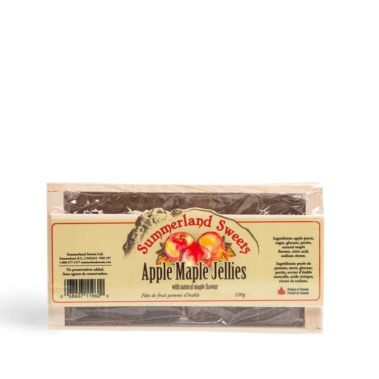 Apple Maple Fruit Jelly Candies - 100 grams